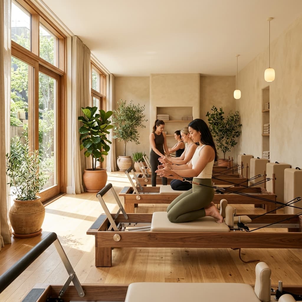 Premium Reformer Pilates Studio Setup